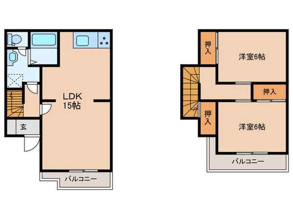 舞子坂４丁目戸建の物件間取画像